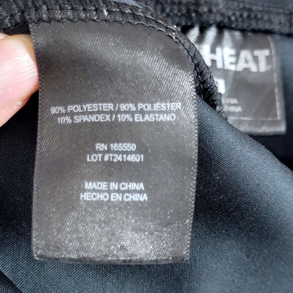 32 Degrees Heat Hoodie Mens Medium Black Super Soft Pullover Jacket Sweatshirt - Picture 11 of 12